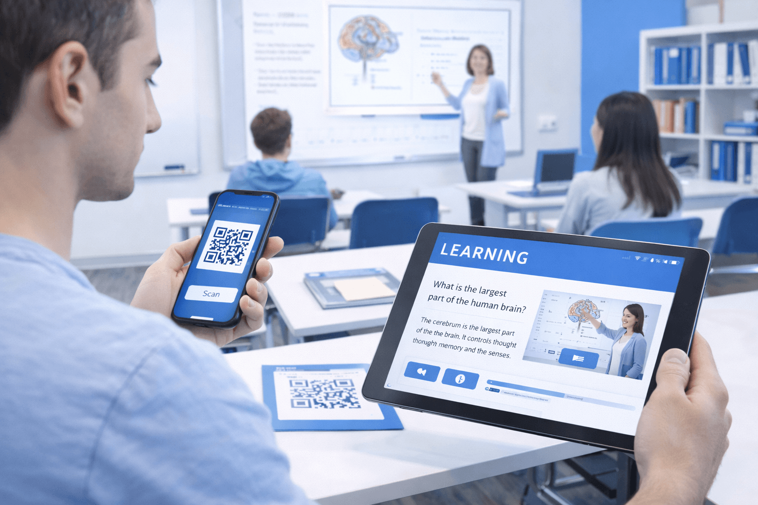 QR Codes in Education: Classroom and Campus Applications