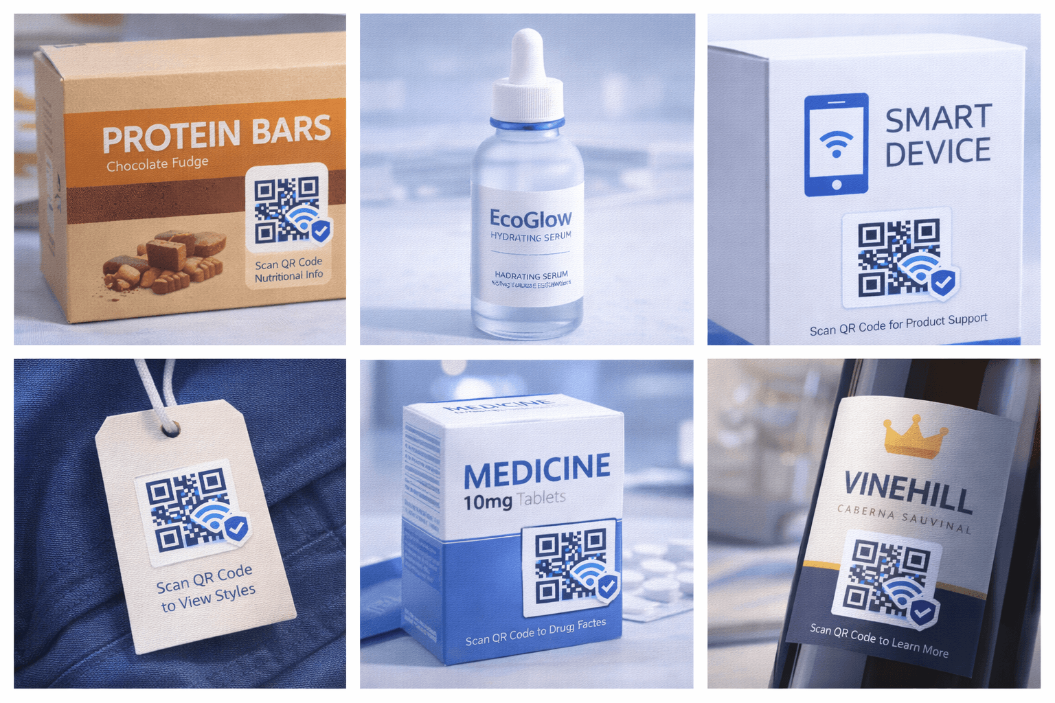 QR code applications across different industries