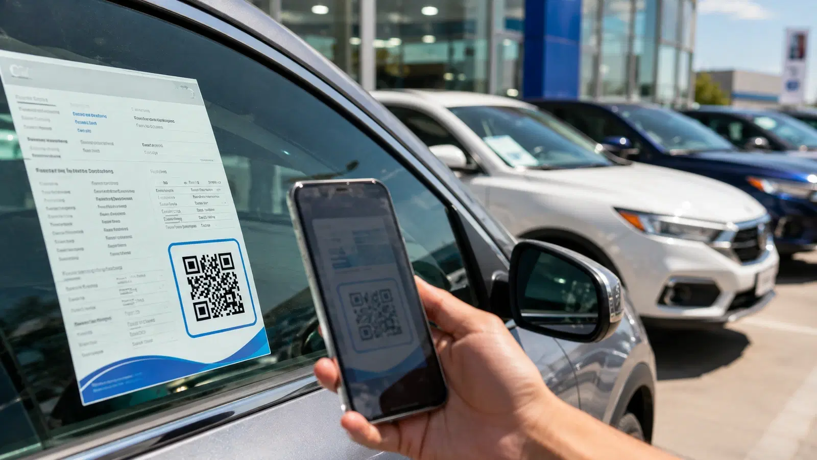 QR Codes for Car Dealerships & Auto Sales: Window Stickers, Video Tours & Reviews (2026)