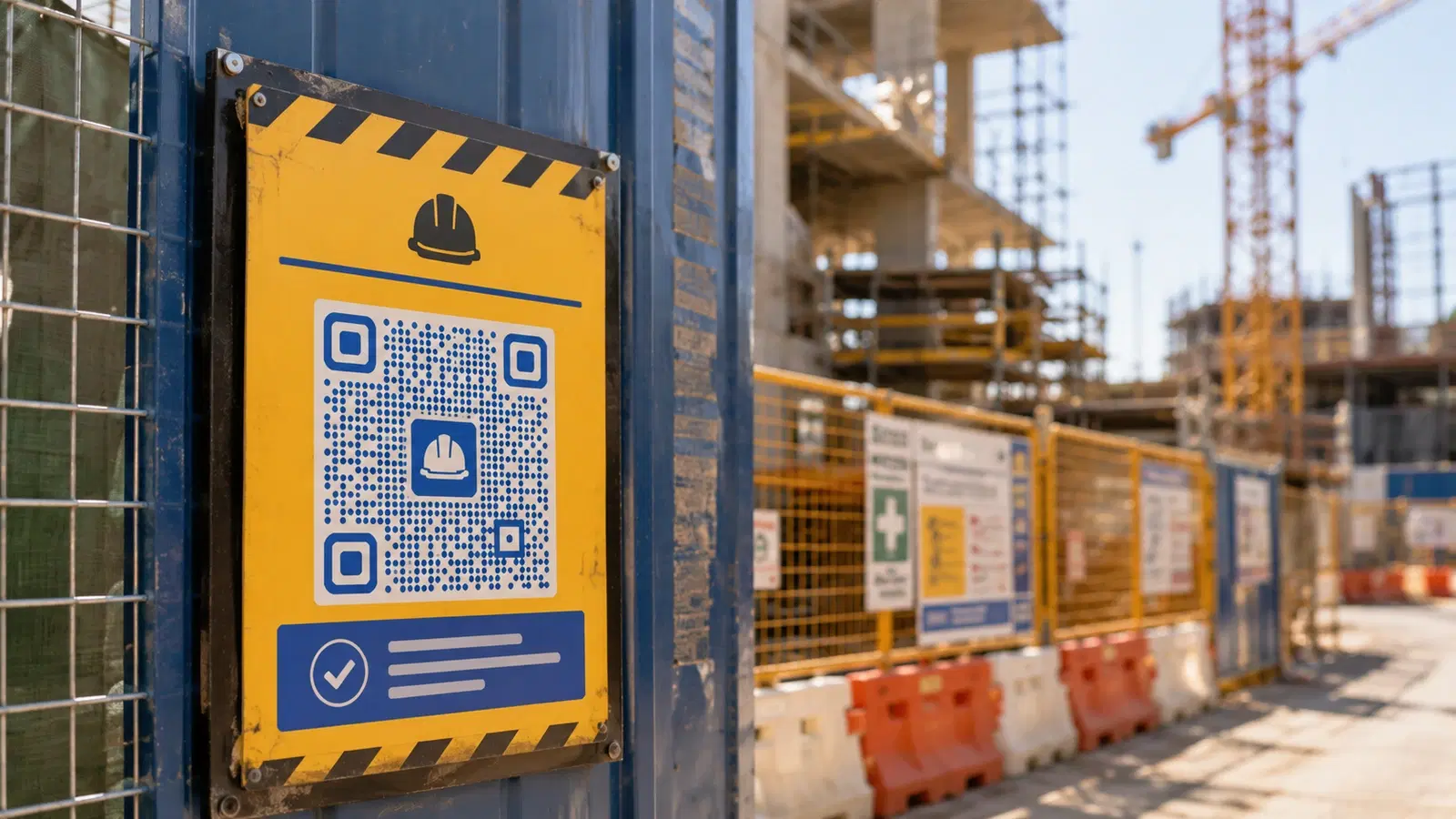 QR Codes for Construction Sites: Safety, SDS Sheets & Equipment Logs (2026)