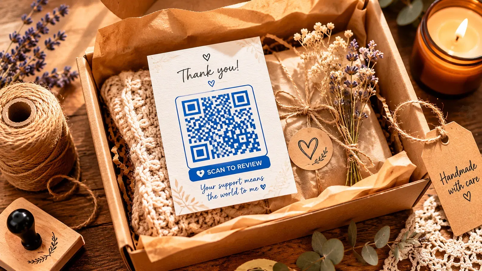QR Codes for Etsy Shops & Online Sellers: Packaging & Reviews (2026)