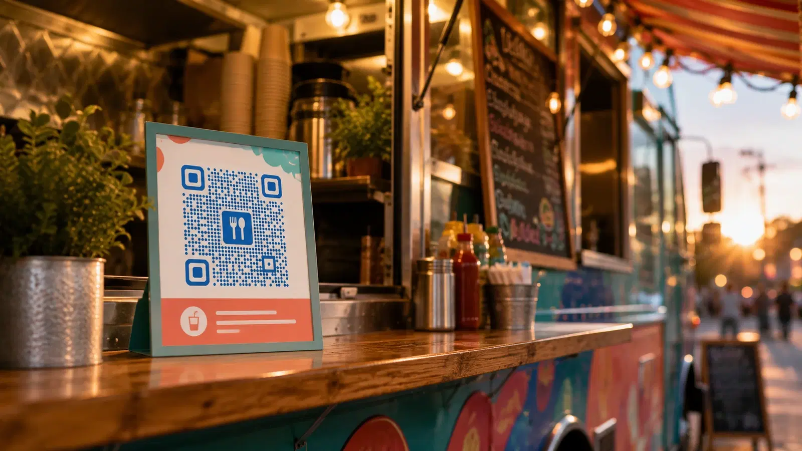 QR Codes for Food Trucks & Pop-Ups: Menus, Reviews & Loyalty (2026)