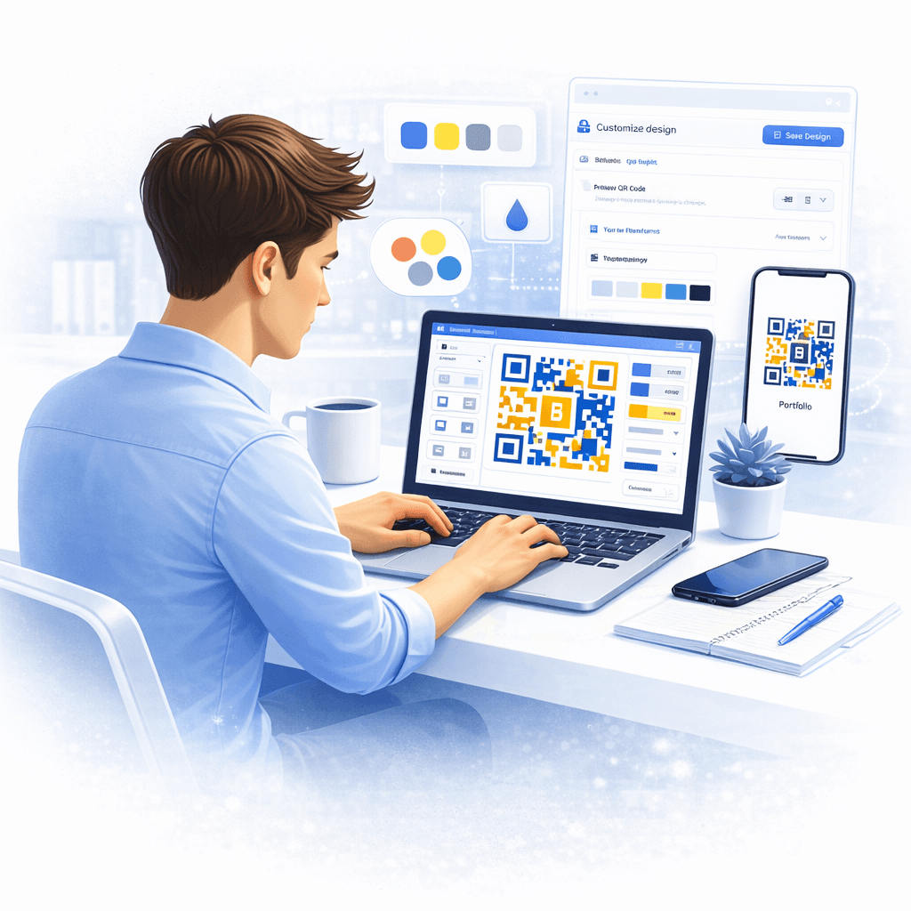 Step 2: Customize Design - Personalize with your brand colors, logo, and styling options