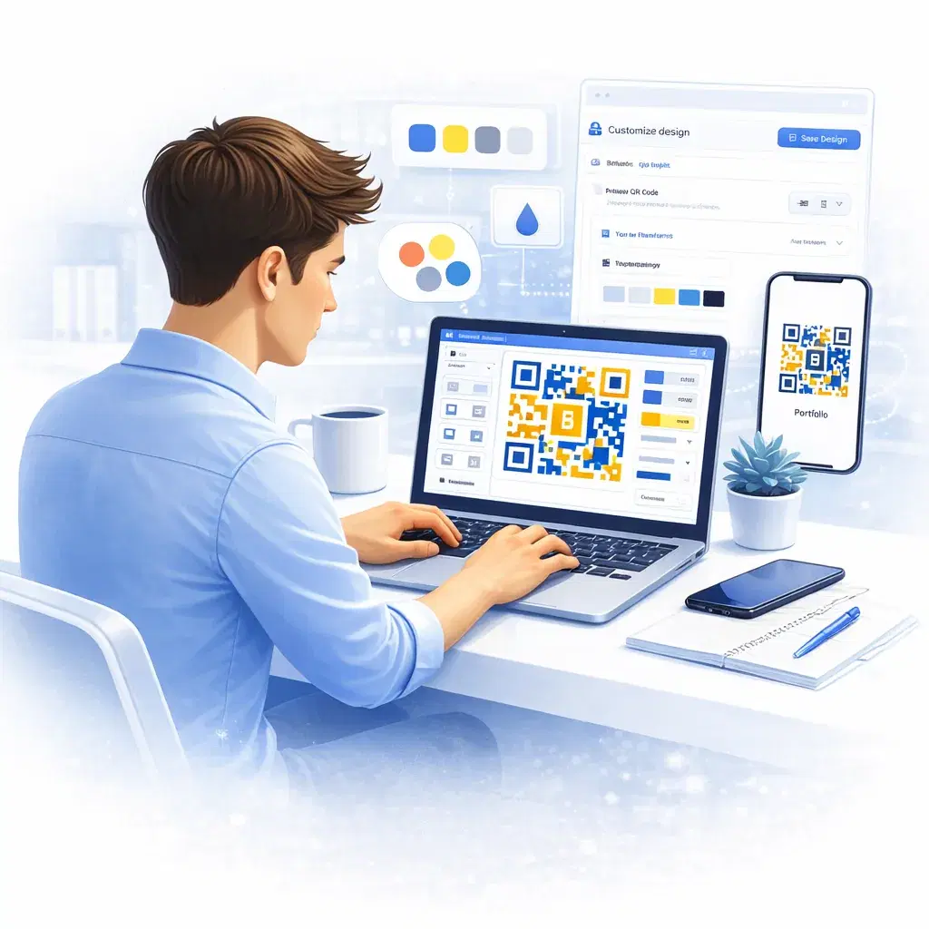 Step 2: Customize Design - Personalize with your brand colors, logo, and styling options