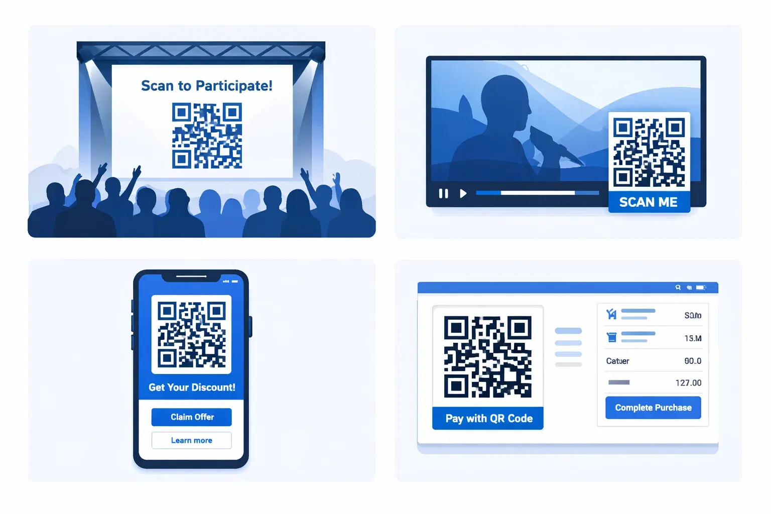 Digital QR code use cases