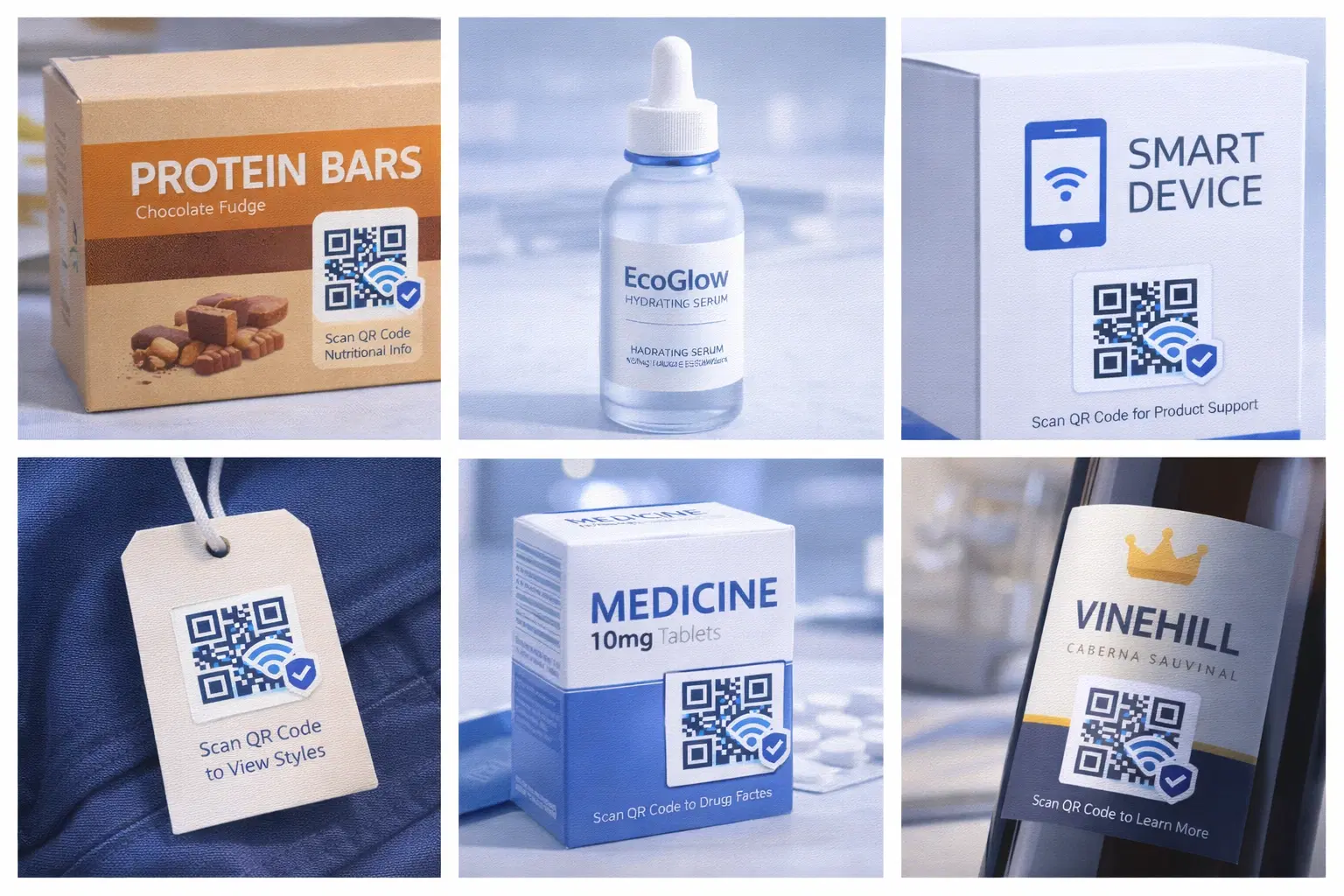 QR code applications across different industries