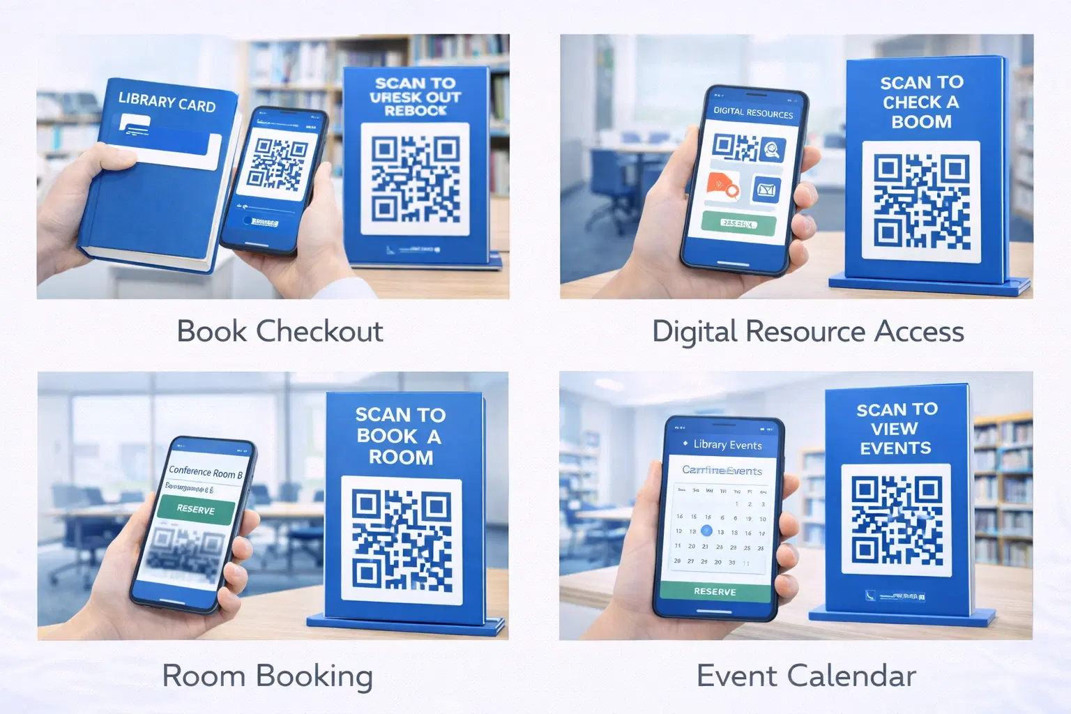 QR codes enhancing library services