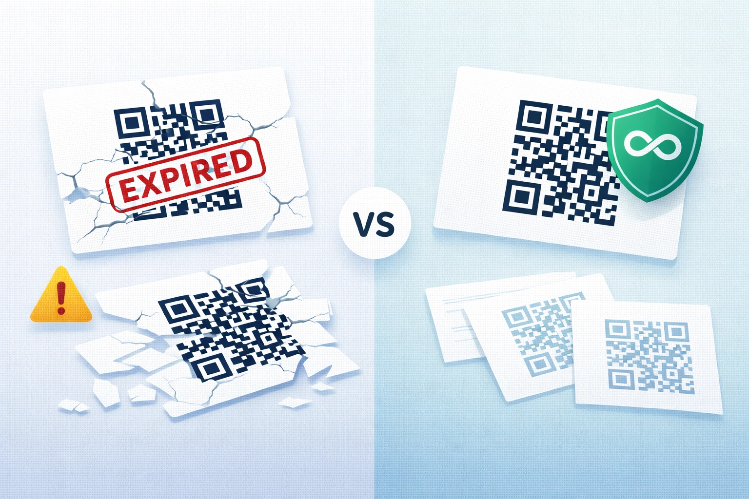 QR Codes That Never Expire: Why Free Codes Fail (2026)