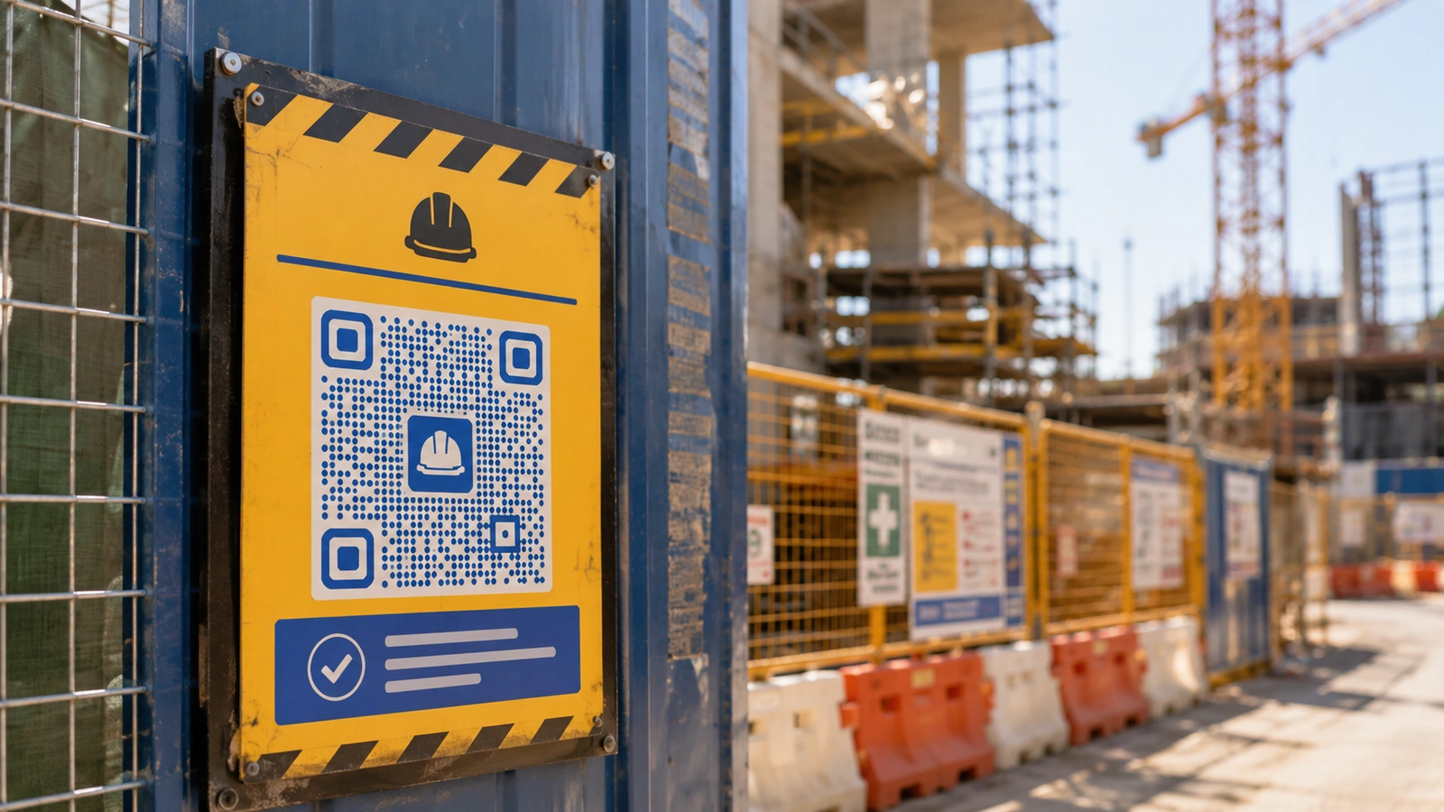 QR Codes for Construction Sites: Safety & Equipment 2026